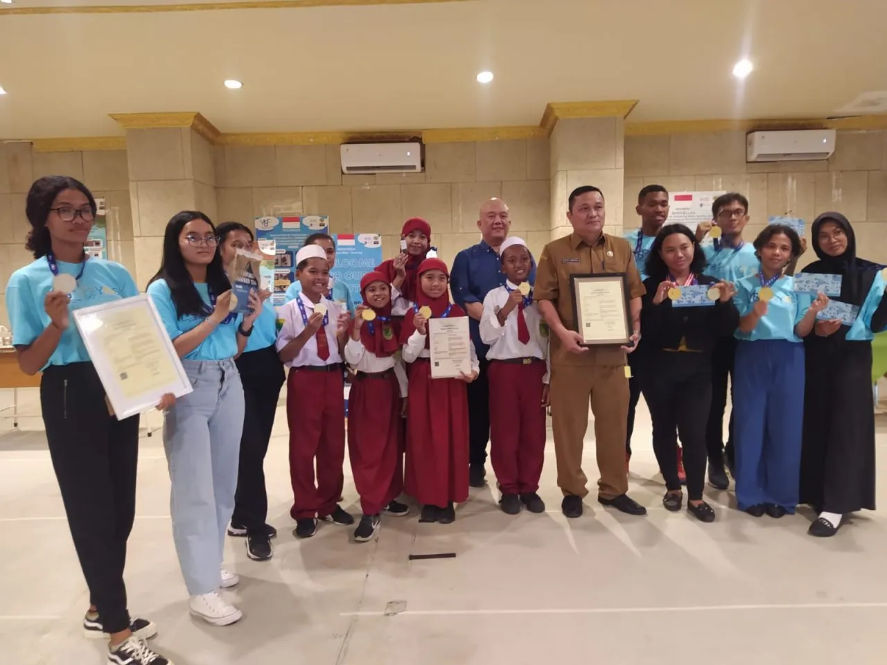 Yayasan Indonesia Sejahtera Barokah Kirim Tiga Tim Diajang YISF, Ketiganya Meraih Medali