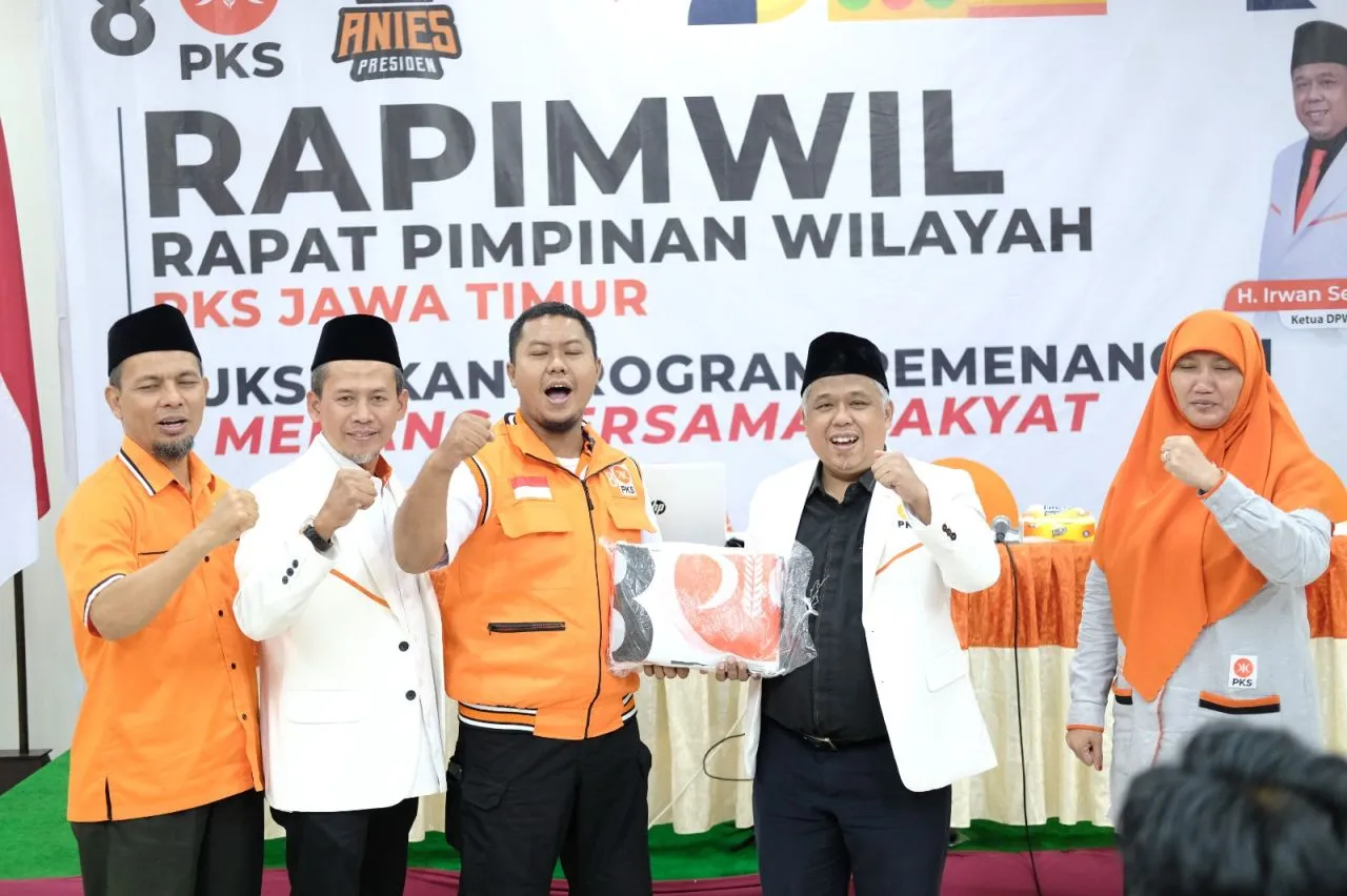 Rapimwil PKS Jatim Dengungkan Program Pemenangan Pemilu dan Rangkul Milenial