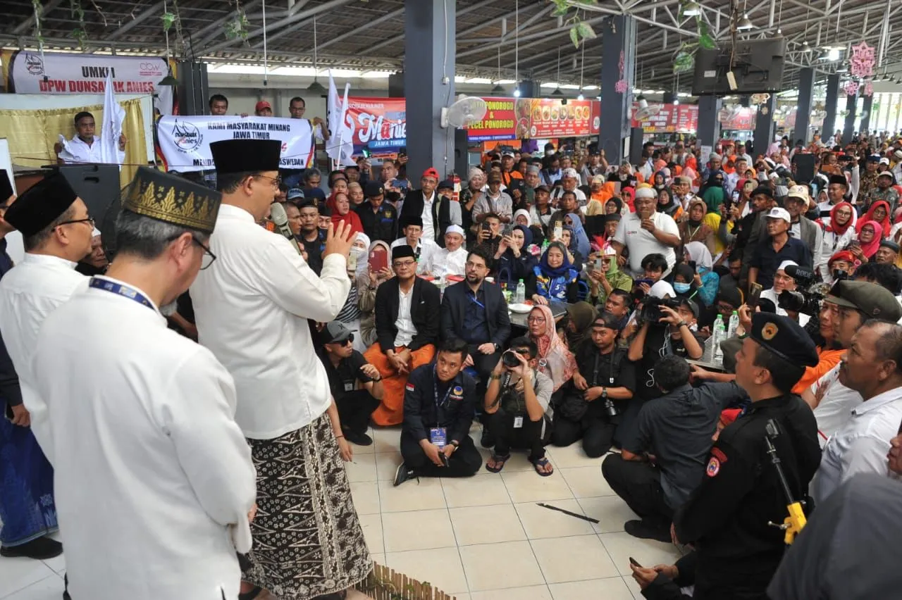Dihadapan Pendukung, Anies Ungkap Kakeknya Berasal dari Ampel Surabaya