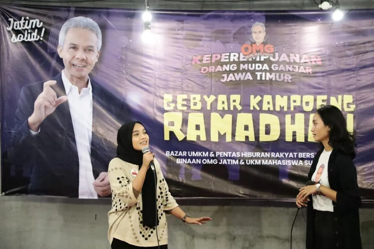 Begini Serunya Gebyar Kampoeng Ramadan Ala Orang Muda Ganjar Jatim