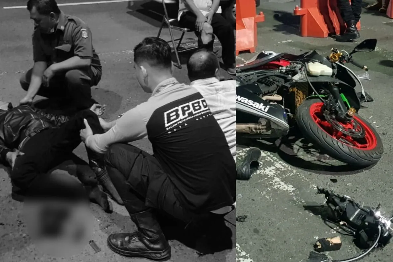 Antisipasi Balap Liar di Jalan Diponegoro, Tiga Petugas Satpol PP Surabaya Ditabrak Pemotor