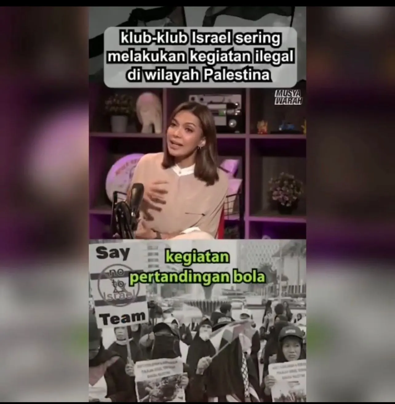 Viral Najwa Shihab Protes: Kenapa FIFA Diam Terhadap Israel?