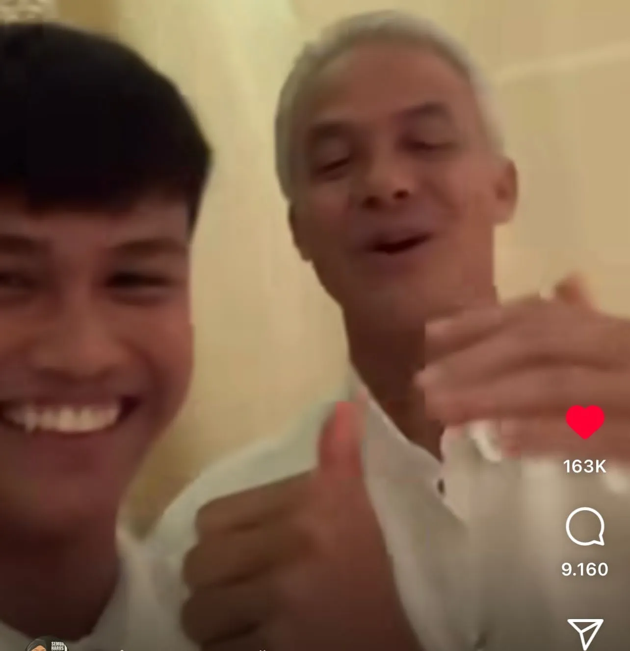 Netizen Puji Pertemuan Hokky dan Ganjar Pranowo