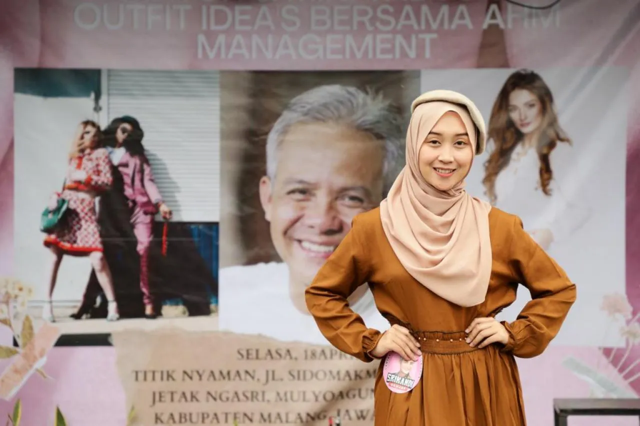 Srikandi Ganjar Jatim Gandeng Komunitas Hijab untuk Tampilkan Busana yang Cocok ketika Lebaran