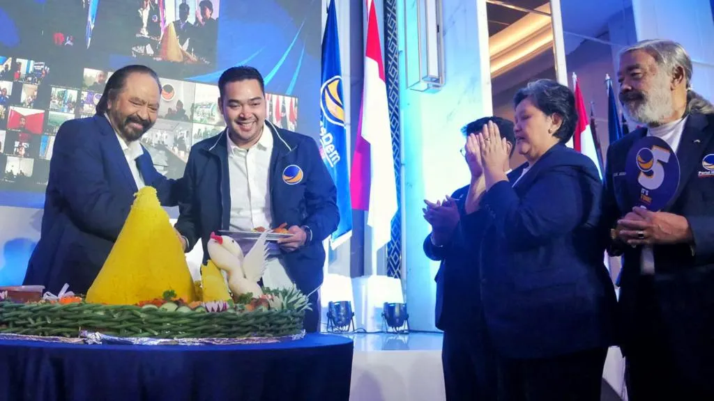 Pesan Paloh ke Kader: Jangan Jadikan Lawan Kompetisi yang Harus Dihancurkan