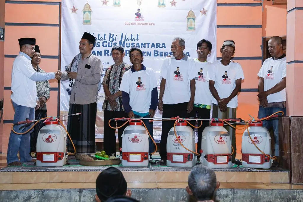 Meriahnya Halalbihalal Ala GGN Jatim Bersama Ratusan Gapoktan, Ada Pameran Hasil Panen