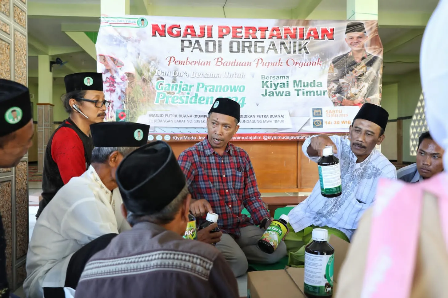 Di Tulungagung, Kiyai Muda Berikan Edukasi Pertanian Padi Organik Untuk Petani