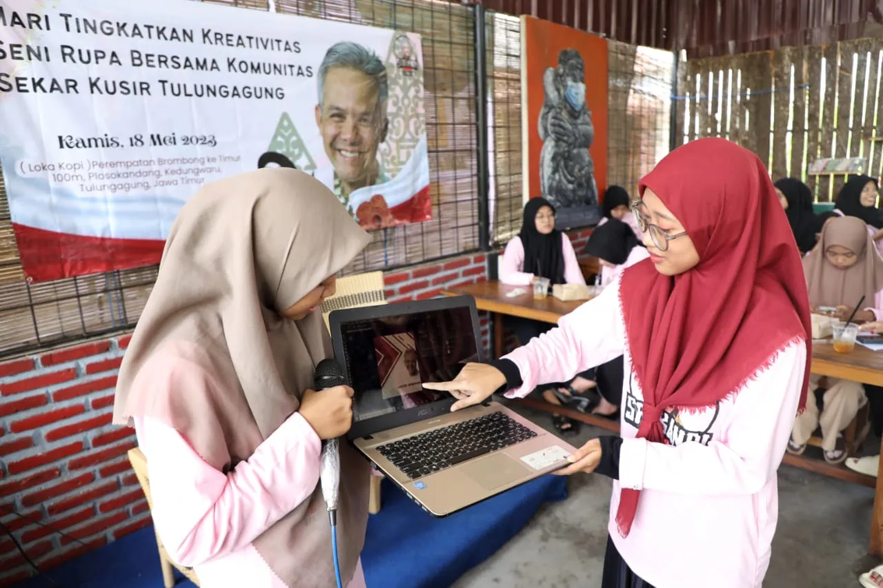 Srikandi Ganjar Fasilitasi Minat Generasi Muda dengan Pelatihan Desain Grafis