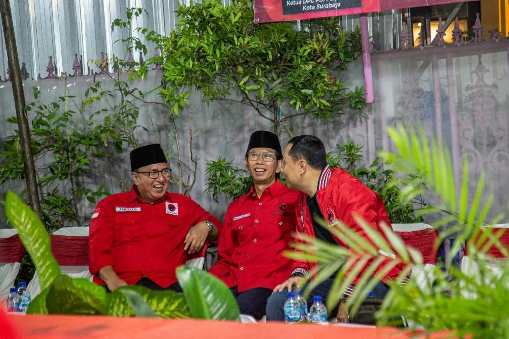 Peresmian Posko Pemenangan Ganjar Presiden di Gayungan, Dihadiri Wali Kota Eri