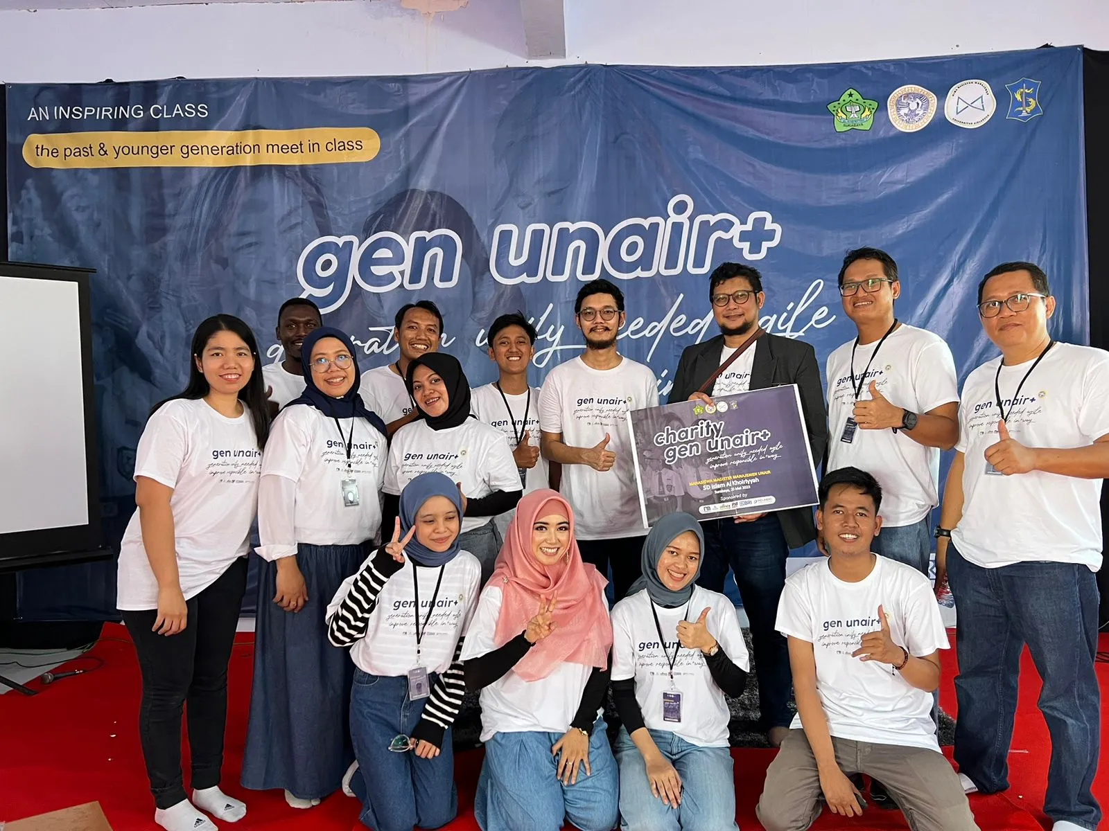 Mahasiswa Gen Unair Plus Gelar Kampanye Gen Alpha Bijak Bersosial Media
