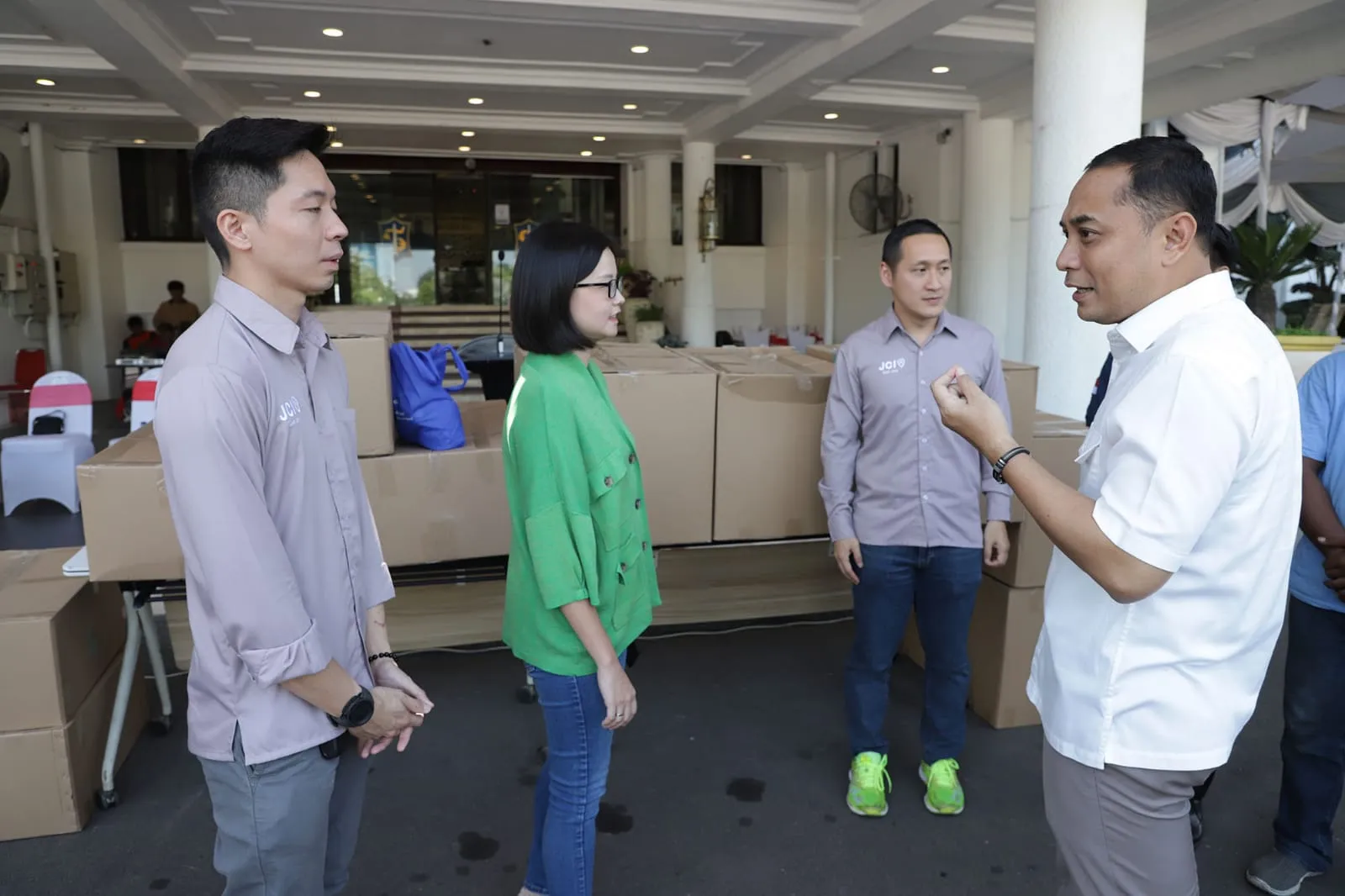 Kado HJKS Ke-730, JCI Bantu 1.000 Paket Sembako dan Alat Ibadah