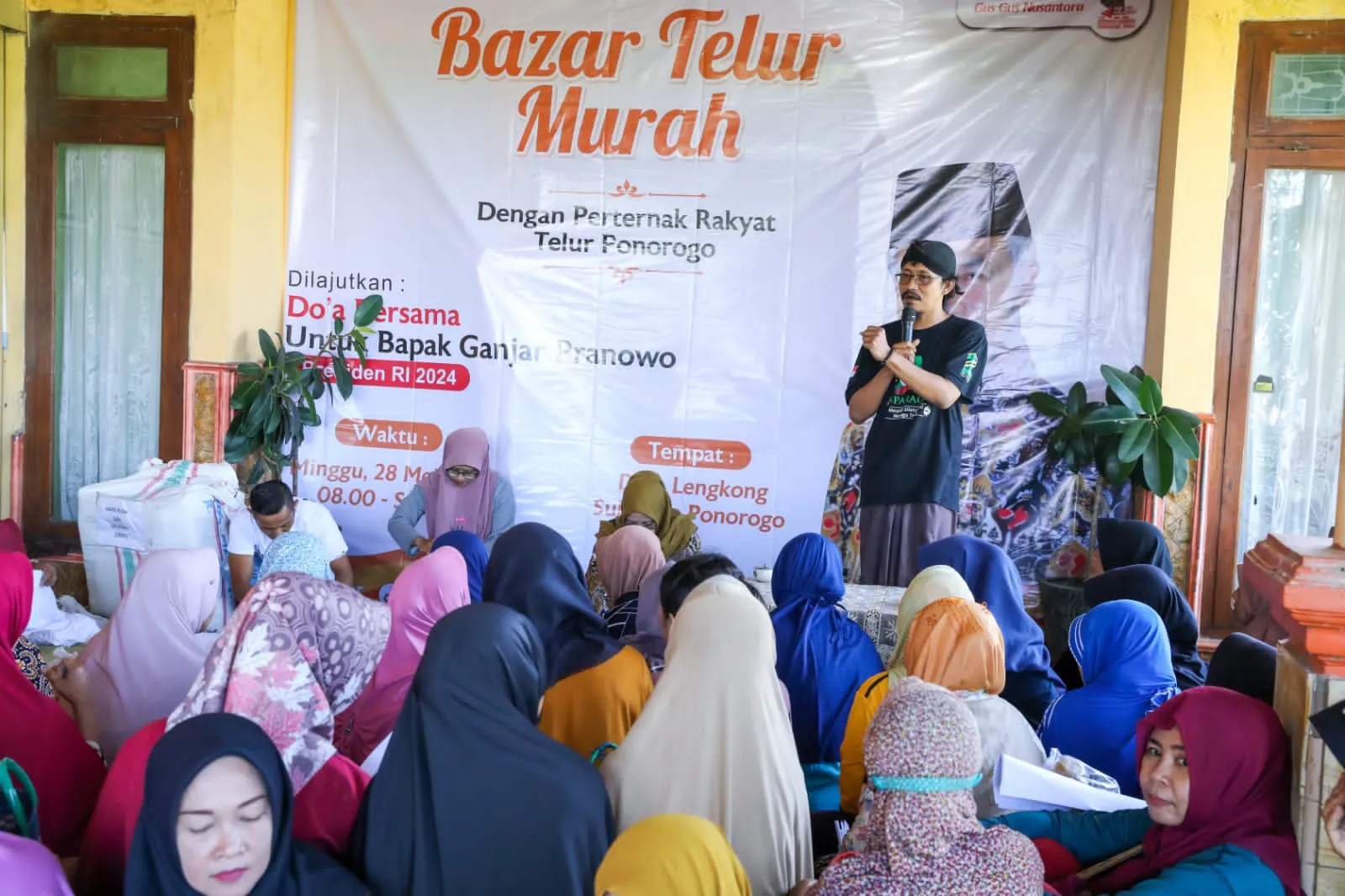 Gelar Bazar Telur Murah, Relawan GGN Sediakan 500 Paket untuk Warga Ponorogo