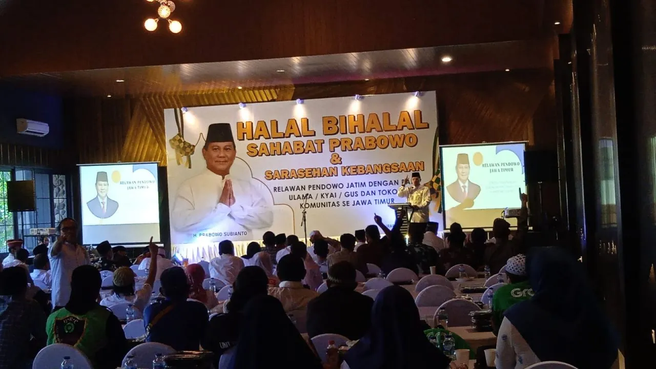 Relawan Pendowo Jatim Tergetkan Suara Prabowo Capai 65 Persen di Pilpres 2024