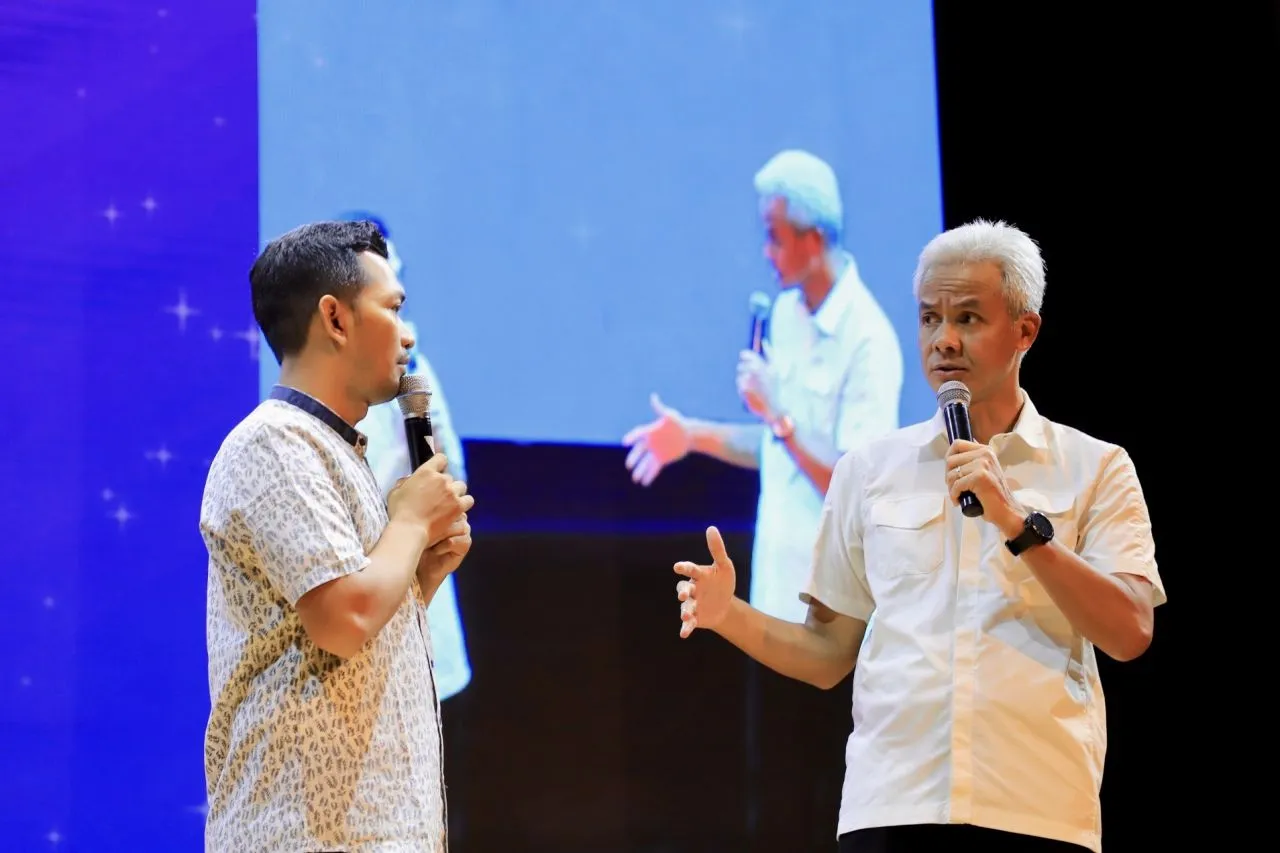 Wali Kota Eri Cahyadi bersama Gubernur Ganjar Pranowo Tukar Pengalaman Atasi Persoalan UMKM