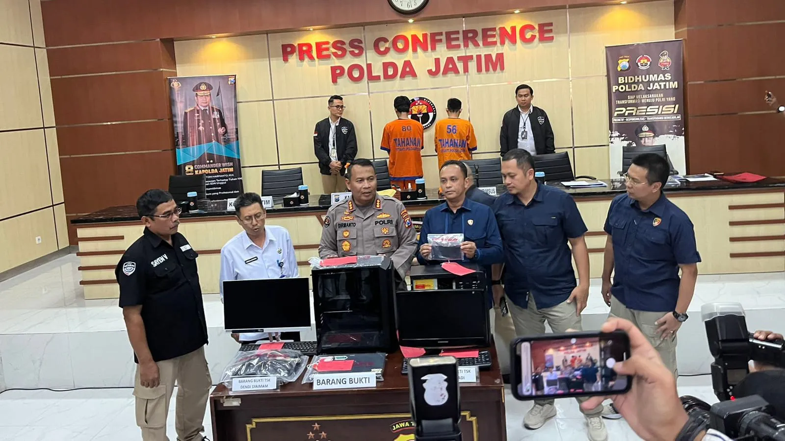 Polisi Tangkap Dua Hecker Peretas Website Pemprof Jatim dan ITS