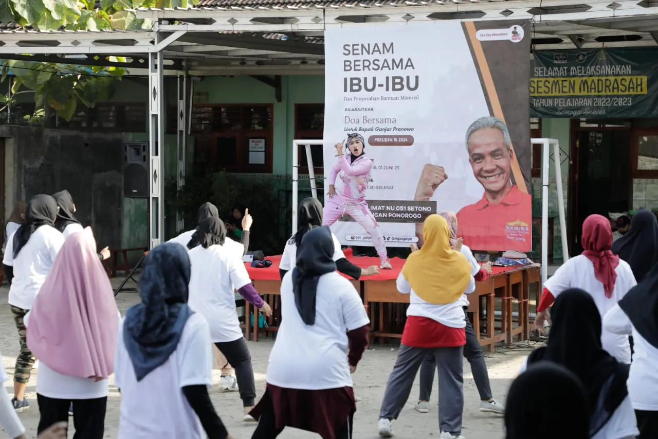 Bangun Ruang Kelas RA di Ponorogo, GGN Jatim Terus Bergerak Galang Dukungan untuk Ganjar