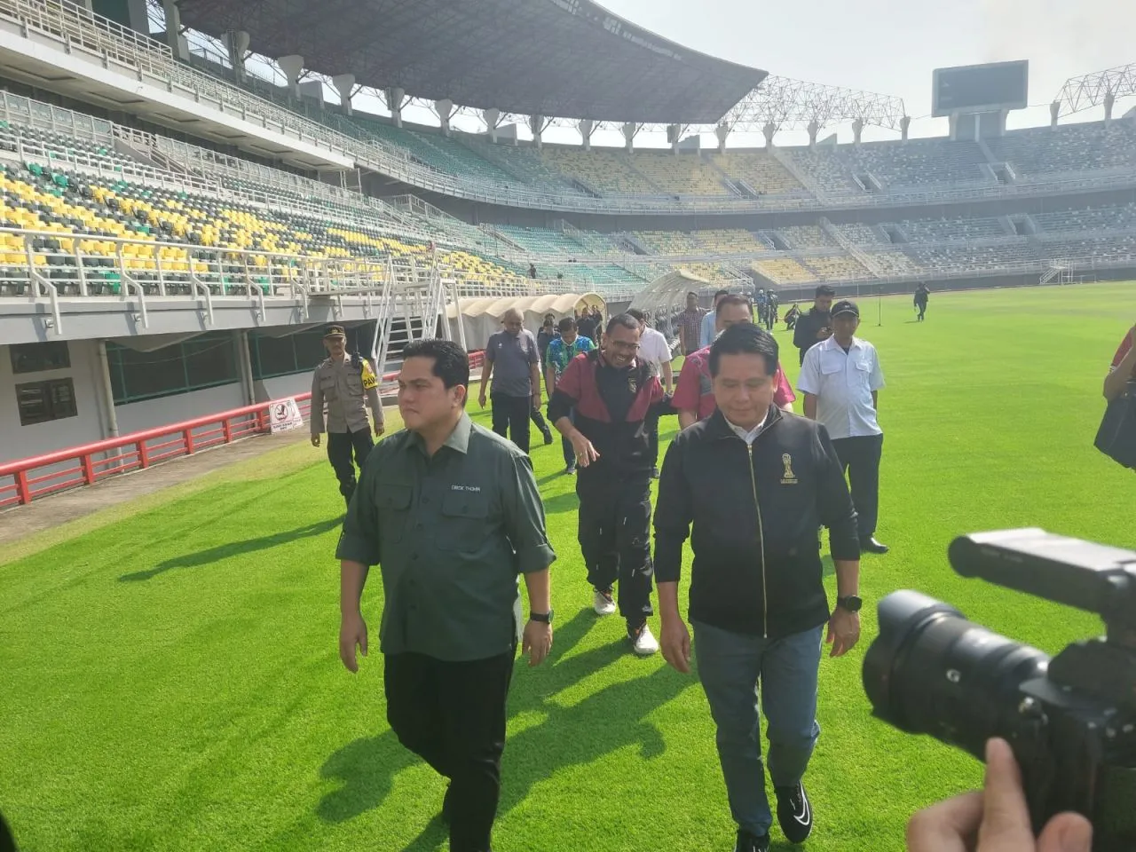 Laga FIFA Matchday, Erick Tohir Ajak Gibol Surabaya Penuhi Stadion GBT