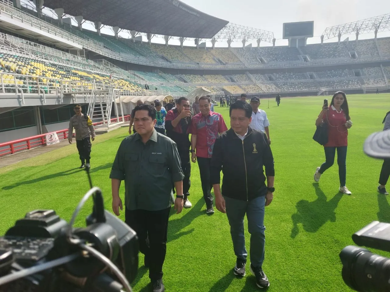 Erick Tohir Sebut Stadion GBT Salahsatu Stadion yang Siap Dipasangi VAR
