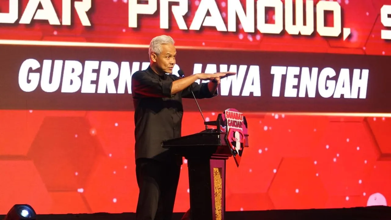 Ganjar Pranowo Hadir Langsung di Rakernas II Sahabat Ganjar