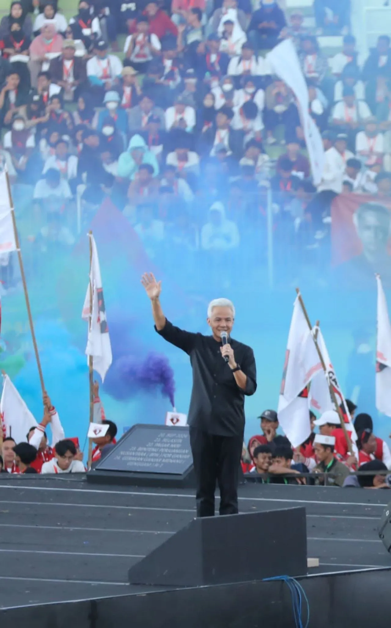 Di Hadapan Ribuan Pendukungnya, Ganjar Ajak Rawat Budaya Nasional