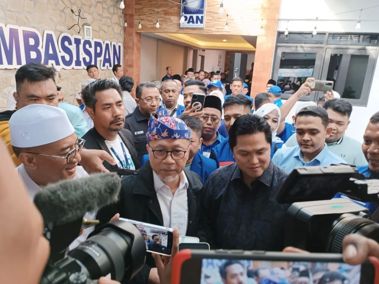 Zulhas Beri Sinyal Dukung Erick Tohir Maju Cawapres