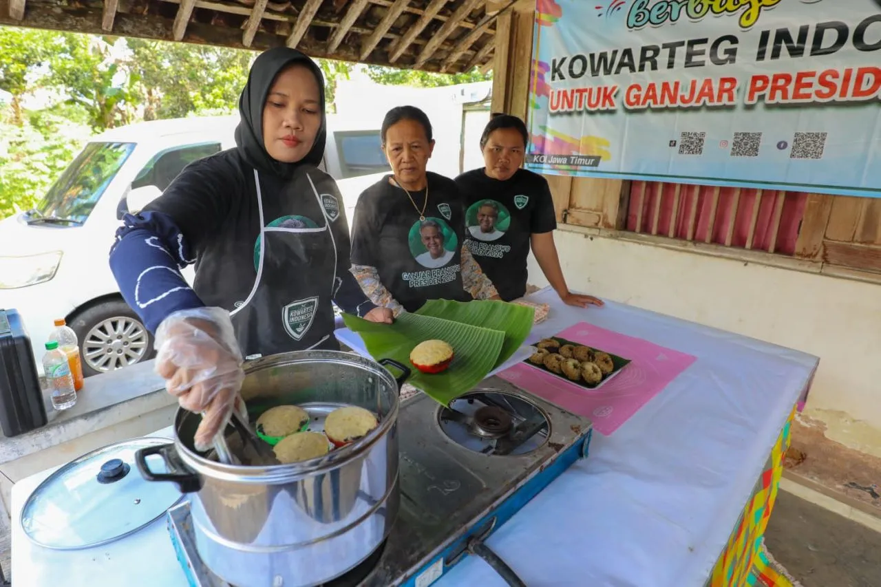 Relawan Kowarteg Terus Gaungkan Ganjar Presiden 2024 di Blitar