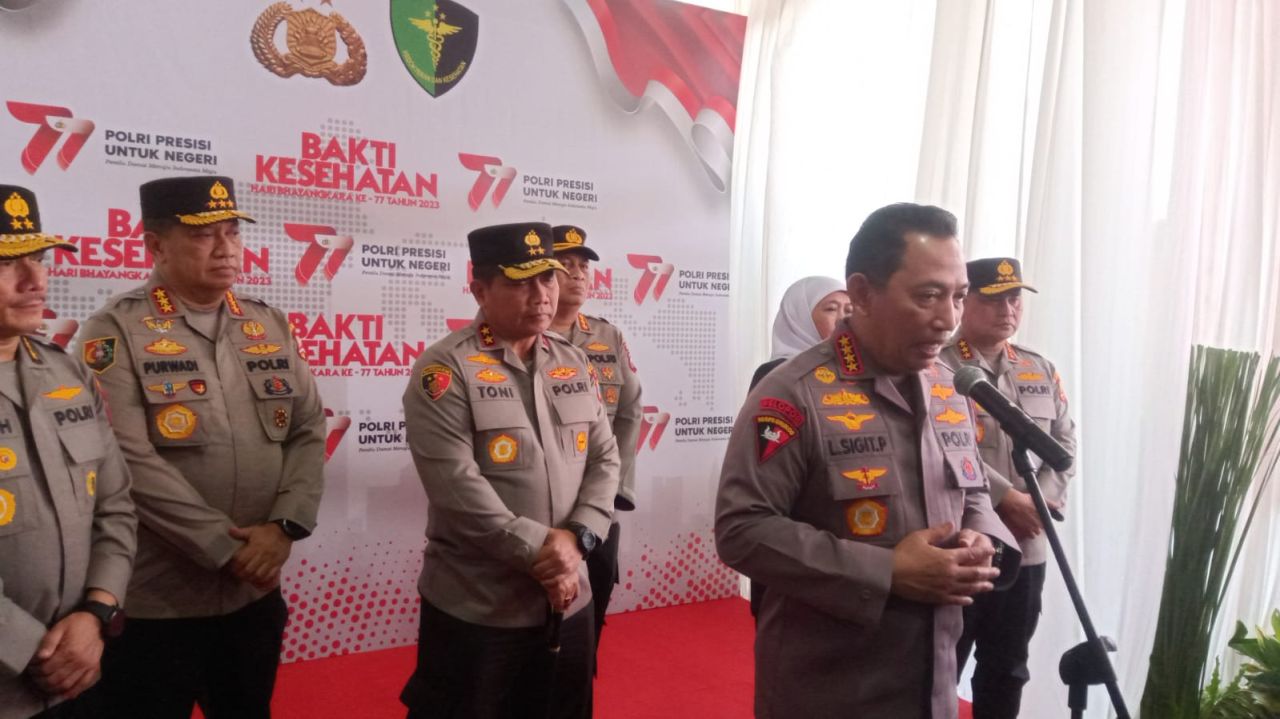Latihan BHD Pecahkan MURI di Hari Bhayangkara ke-77