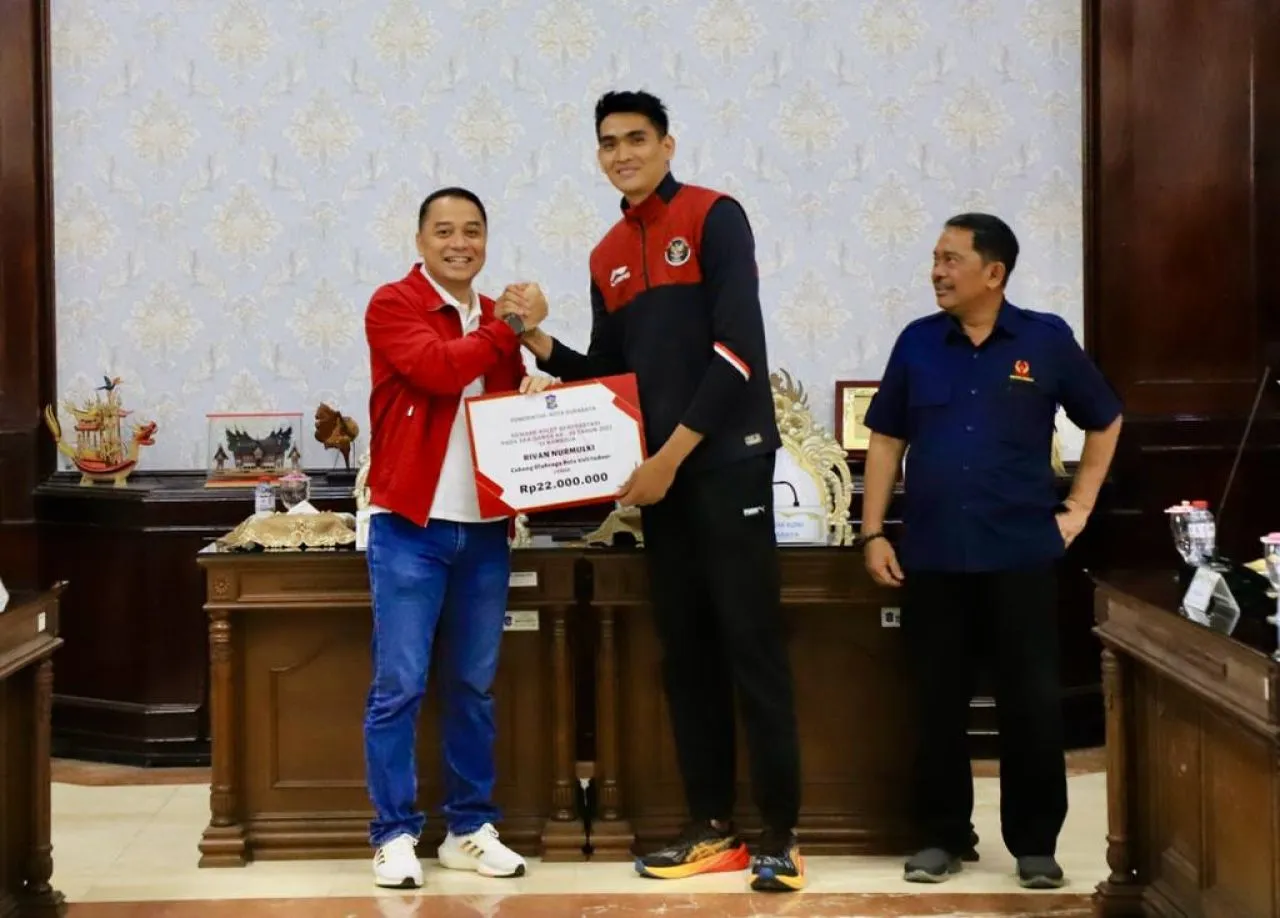 Pemkot Surabaya Kucurkan Bonus Rp 1,2 Miliar untuk Atlet dan Pelatih Peraih Medali di Sea Games