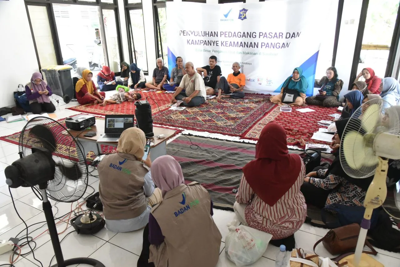 BPOM Surabaya Beri Penyuluhan Bahayanya Gunakan Zat Kimia pada Makanan