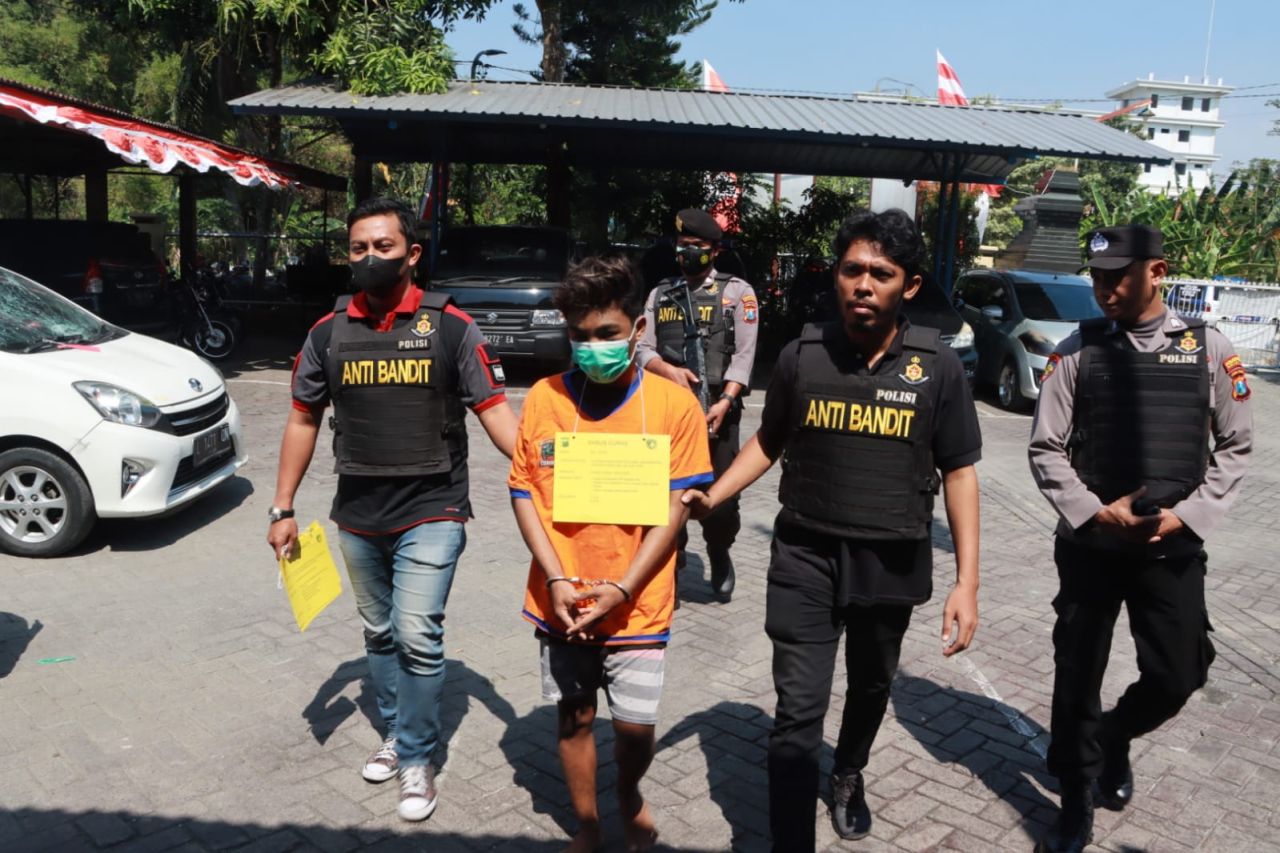 Otaki Begal, Pemuda ini Ajak Anak-Anak Beraksi, Diciduk Polisi