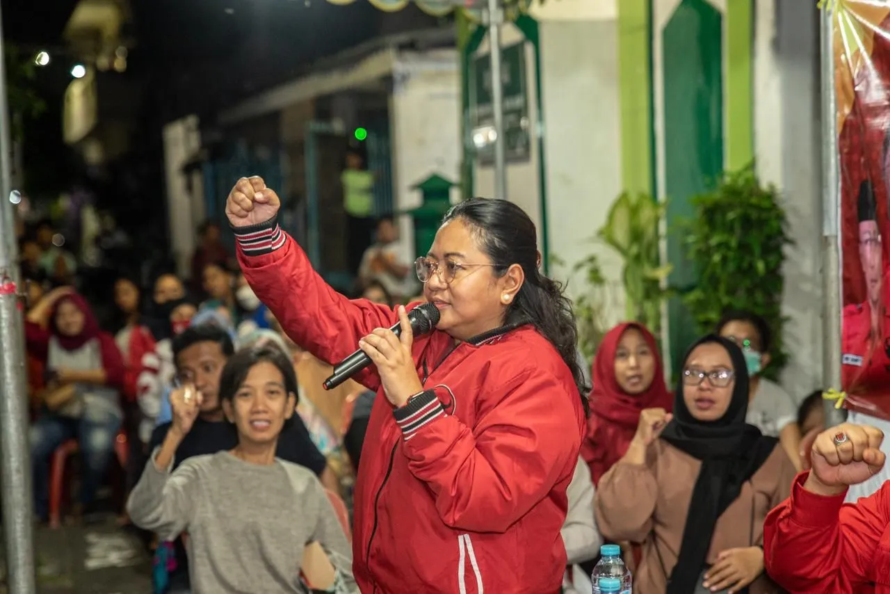 PDIP Jadi Partai Pilihan Perempuan di Surabaya, Agatha: Sinyal Kemenangan!