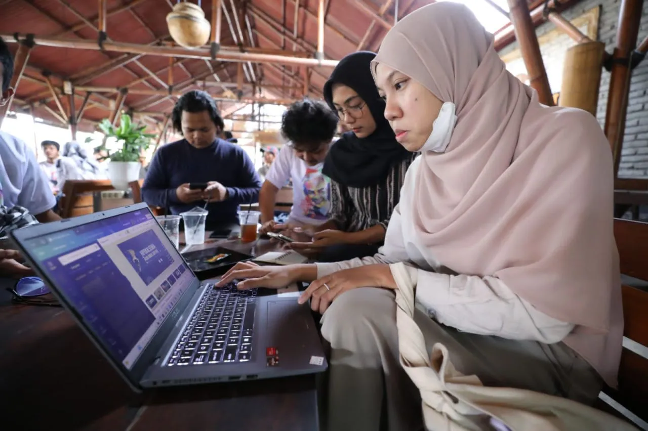 Ganjar Creasi Berkomitmen Tingkatkan Generasi Mileniial di Malang Melek Digital