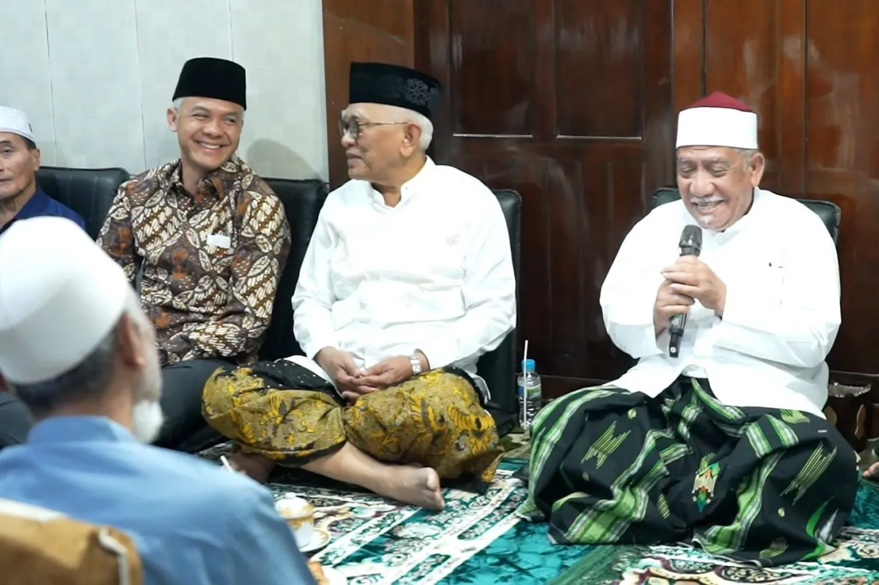 Silaturahmi dengan Masyayikh Se-Indonesia, Ganjar: Saya Banyak Mendapat Petuah
