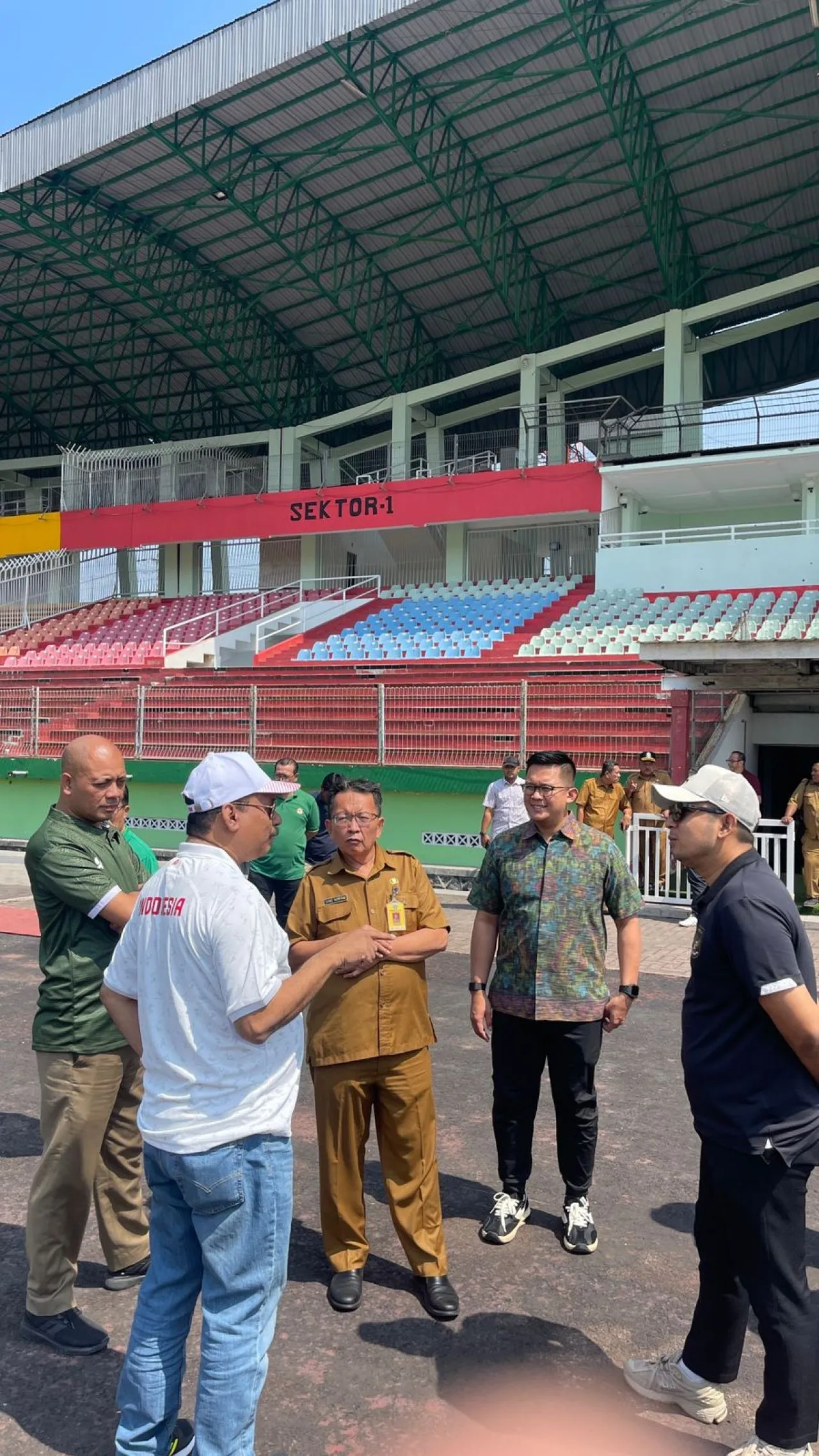 Persiapan Venue Porprov Jatim di Sidoarjo sudah On the Track