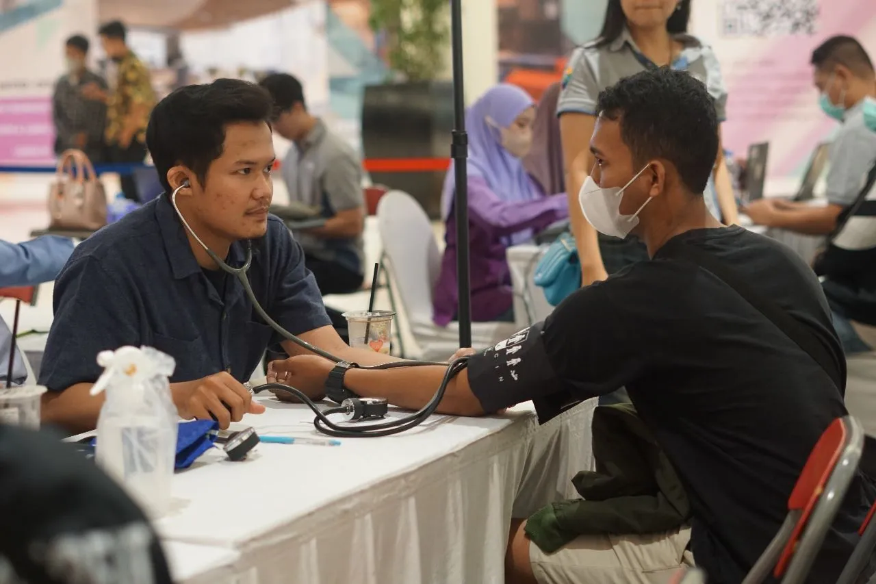 JCI East Java Gelar Donor Darah di CIWO Surabaya