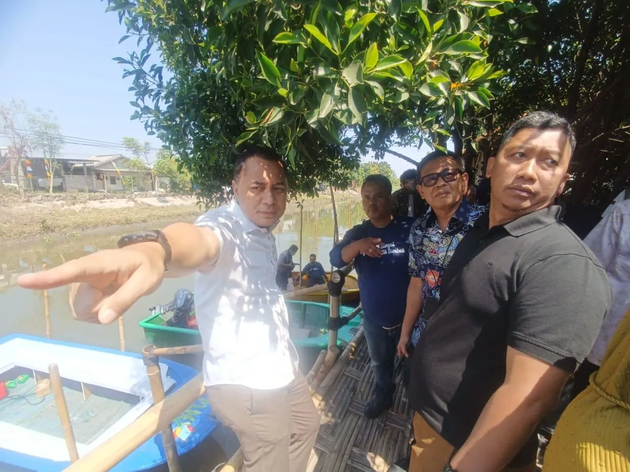 Wujudkan Wisata Susur Sungai Kejawen,Caleg PDIP Hariyanto: Bantu Perekonimian Warga