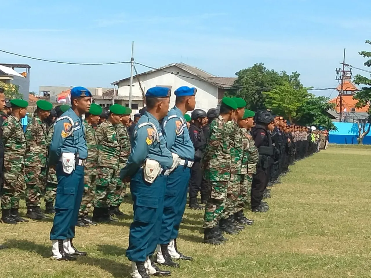 Ratusan Petugas Gabungan Siaga Amankan Agenda PSHT di Surabaya
