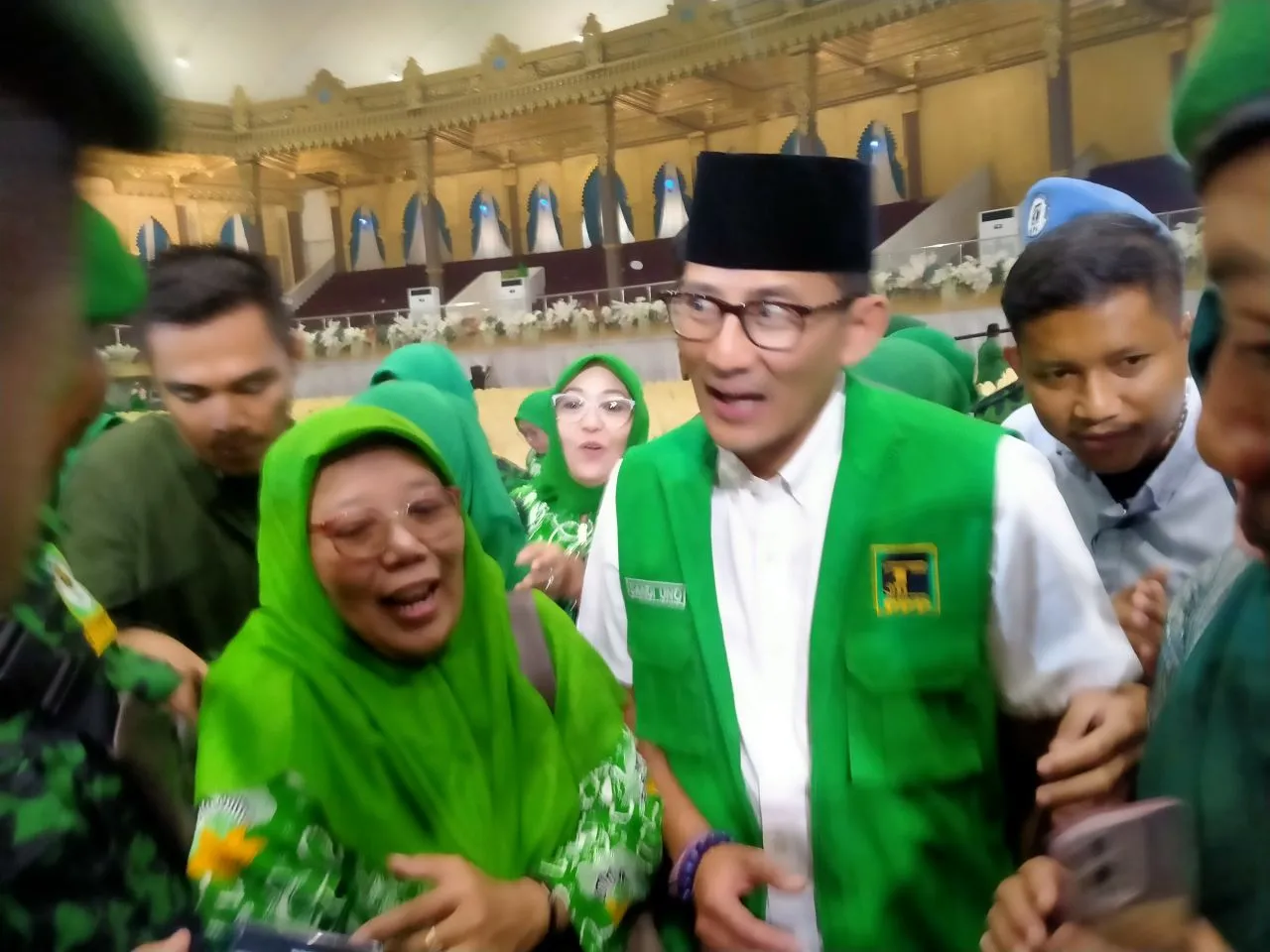 PPP Optimis Sandiaga Cawapres Ganjar, Mardiono : 99%
