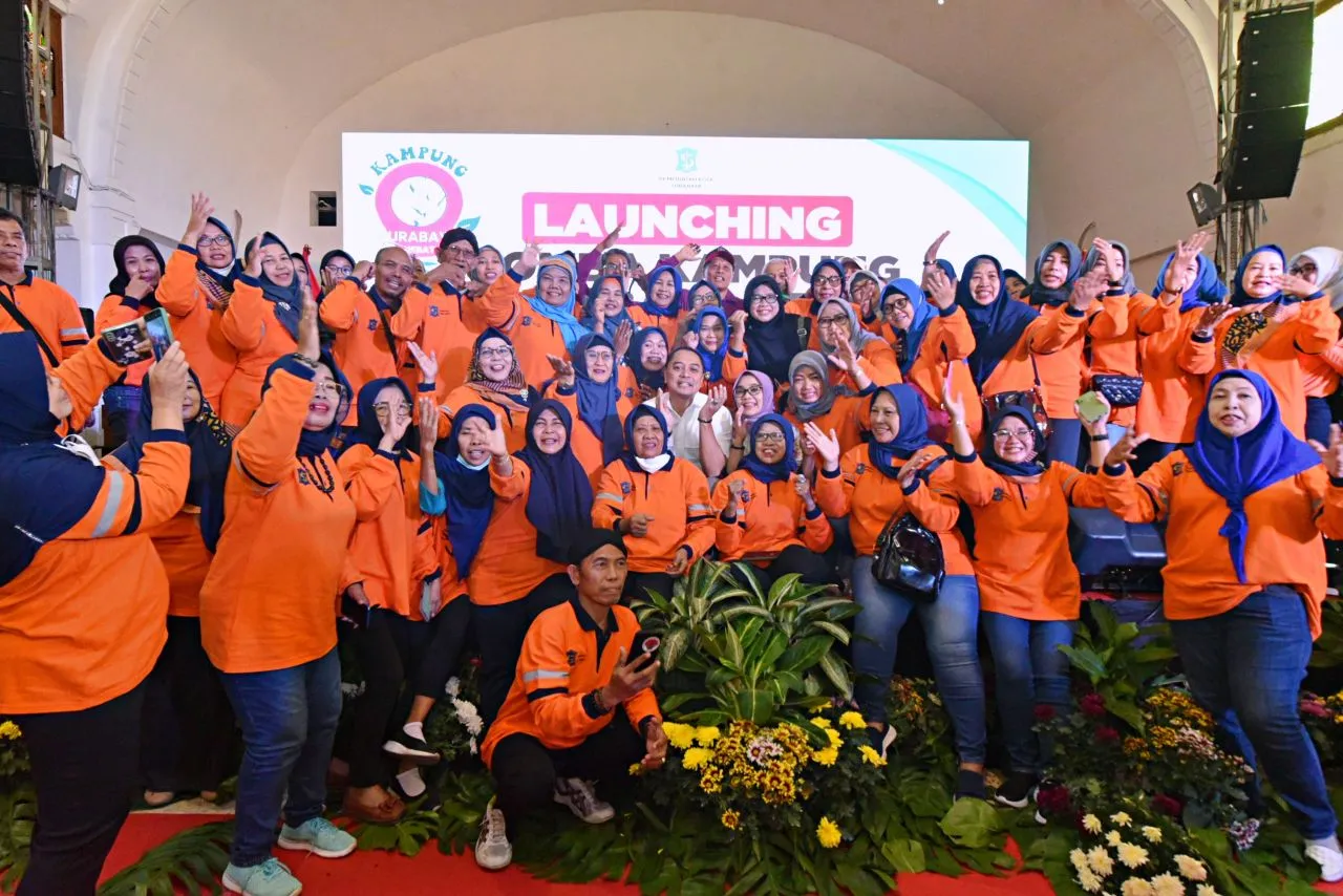 Lomba Kampung Surabay Hebat Diikuti 1.360 RW