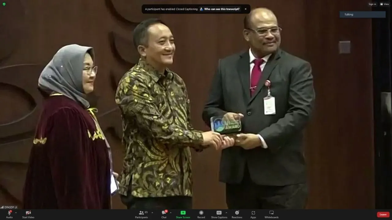 Pemkot Surabaya Sabet Dua Penghargaan Sekaligus di Ajang UI Green City Metric 2023
