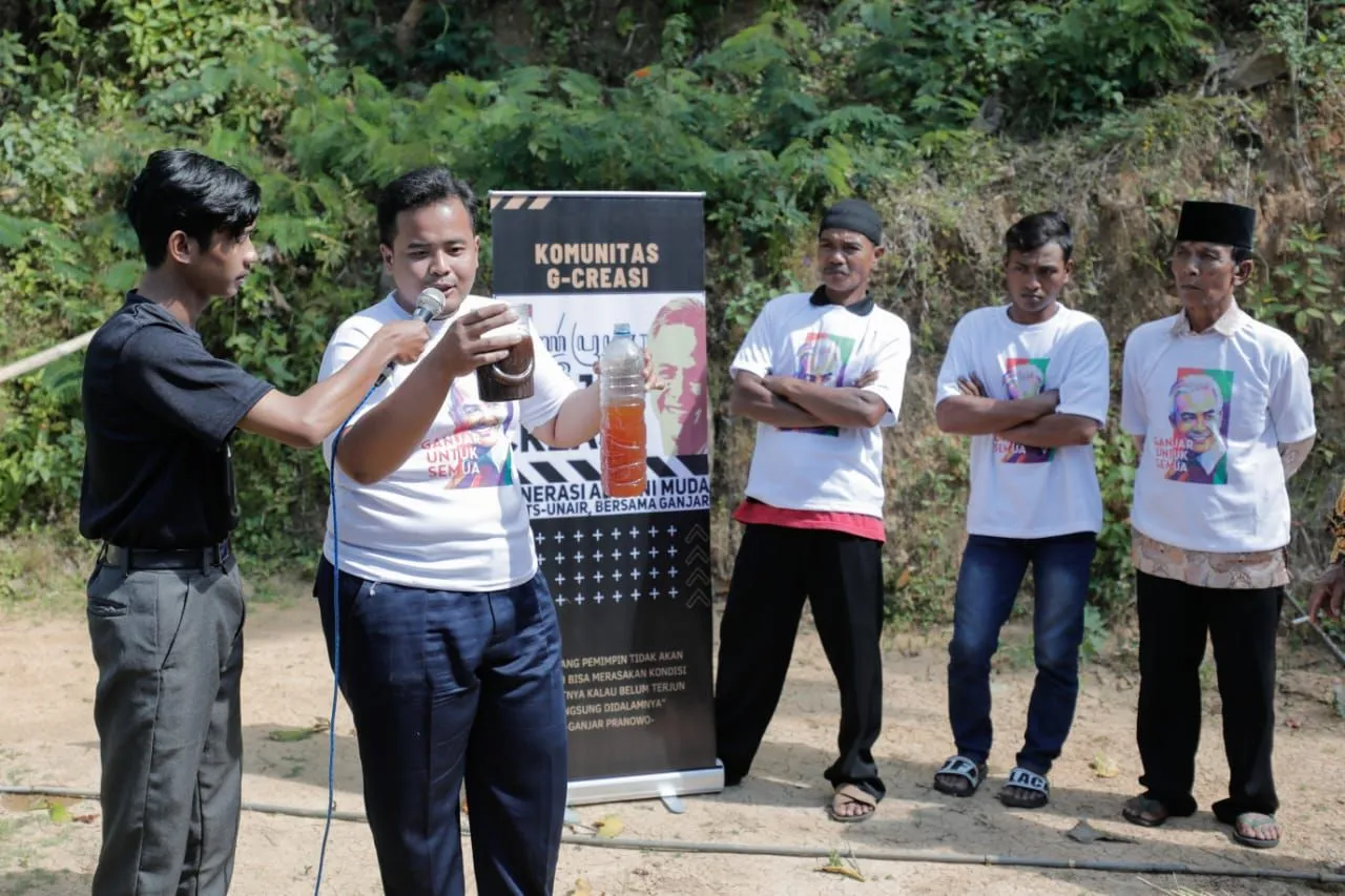 Ganjar Creasi Adakan Pelatihan Pembuatan Pakan Ternak Fermentasi di Kabupaten Malang