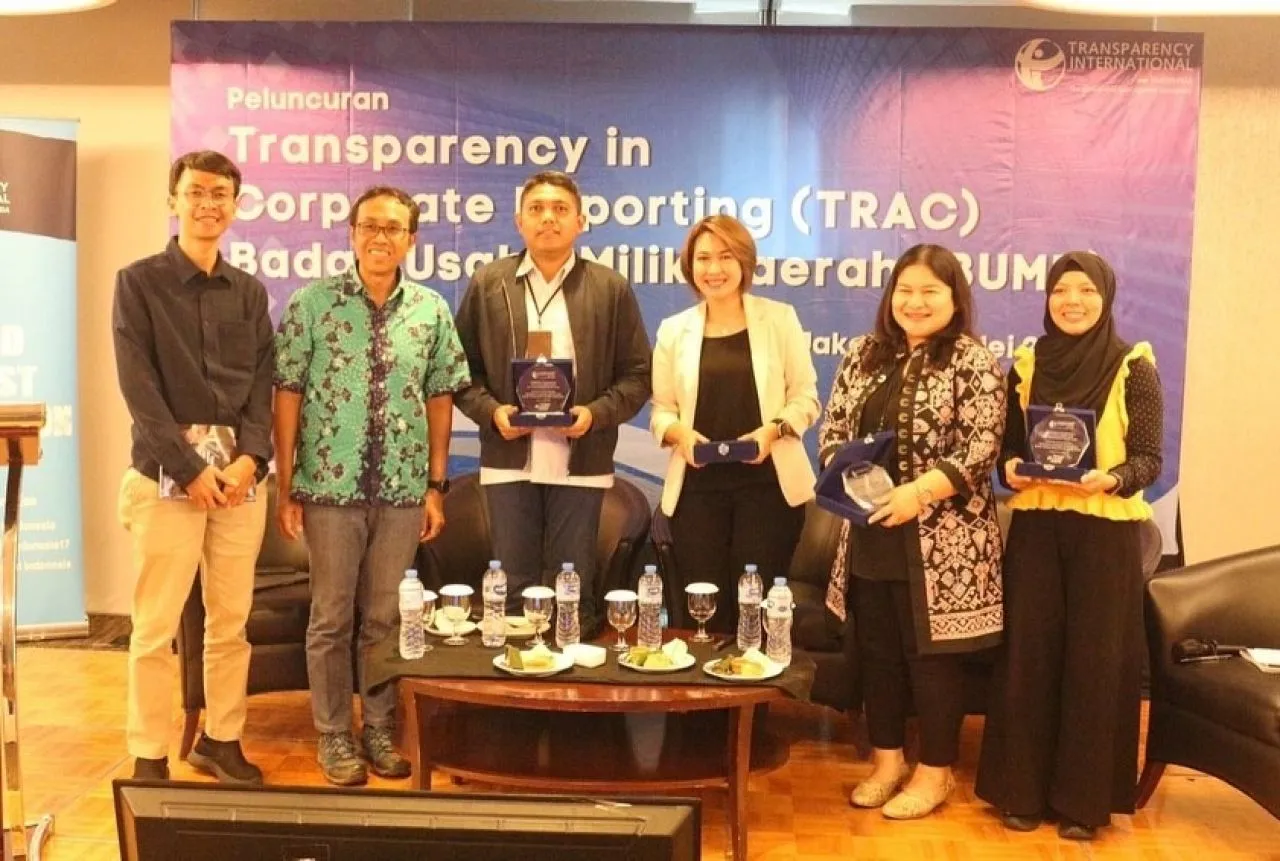 Transparansi SIER dan Bank Jatim Masuk Papan Atas di Skor TRAC TII 2023
