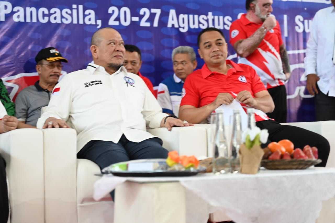 Pembukaan BK PON Muay Thai, LaNyalla Jamin Fairplay dan Sportivitas