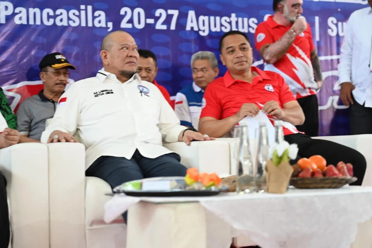 Pembukaan BK PON Muay Thai, LaNyalla Jamin Fairplay dan Sportivitas