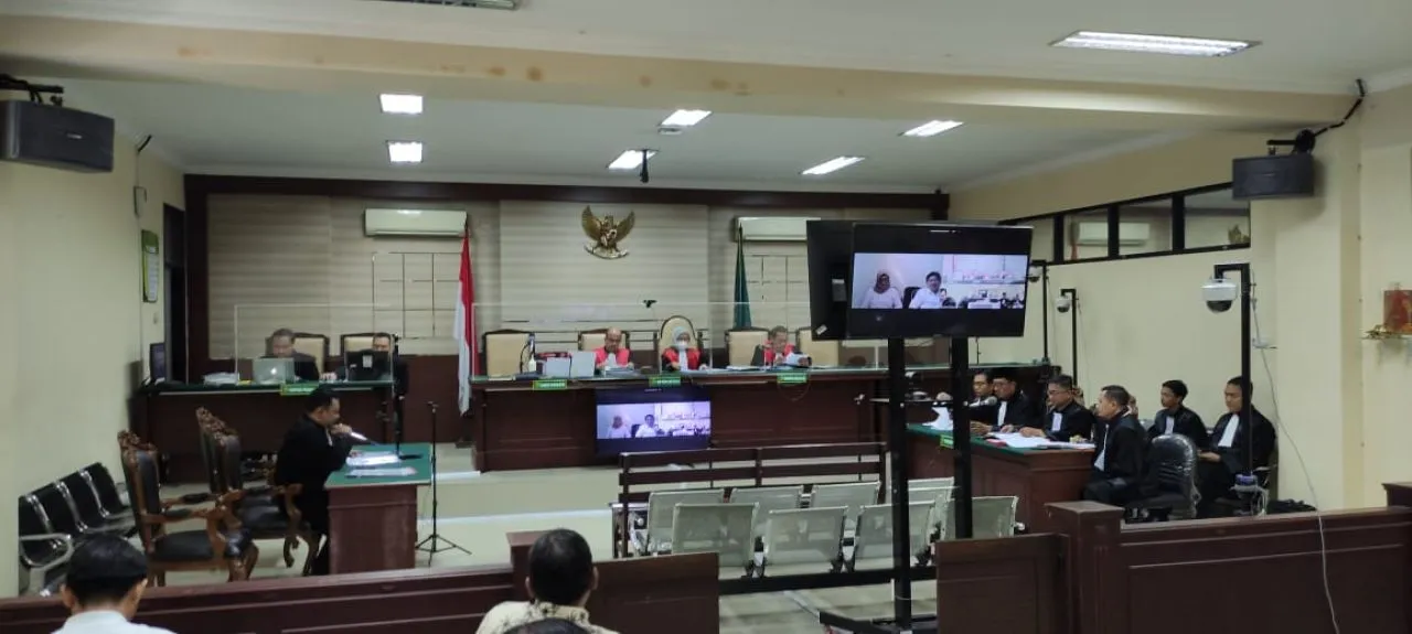 Mantan Kadispendik Syaiful Rahman Jalani Sidang Perdana Kasus Korupsi DAK 2018
