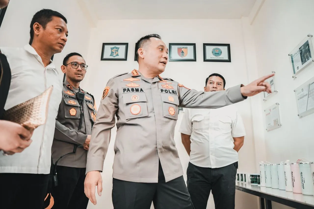 Polrestabes Resmikan Posko Kampung Tangguh di Sawahan, Ini Alasannya