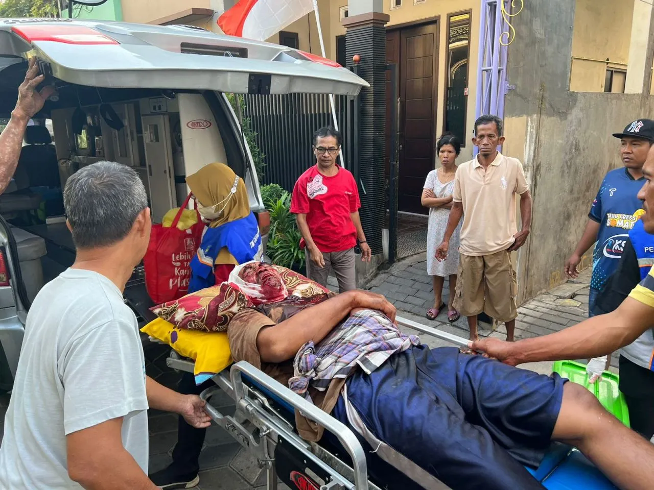Tega! Istri Bacok Suami di Rungkut, Gegara Ini