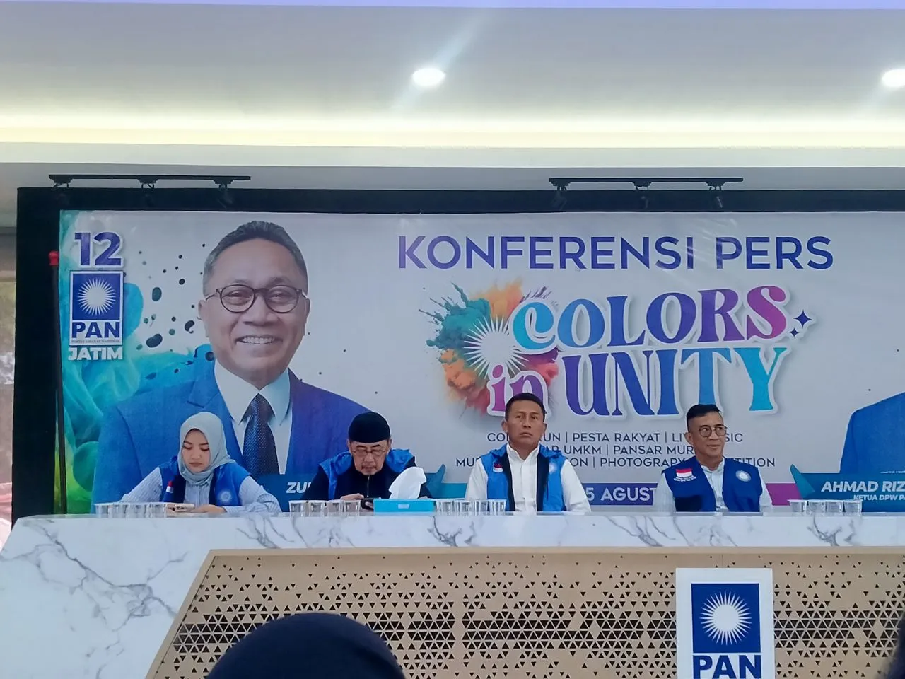 PAN Jatim Gandeng Ungu Pada Puncak HUT Ke-25 di Surabaya