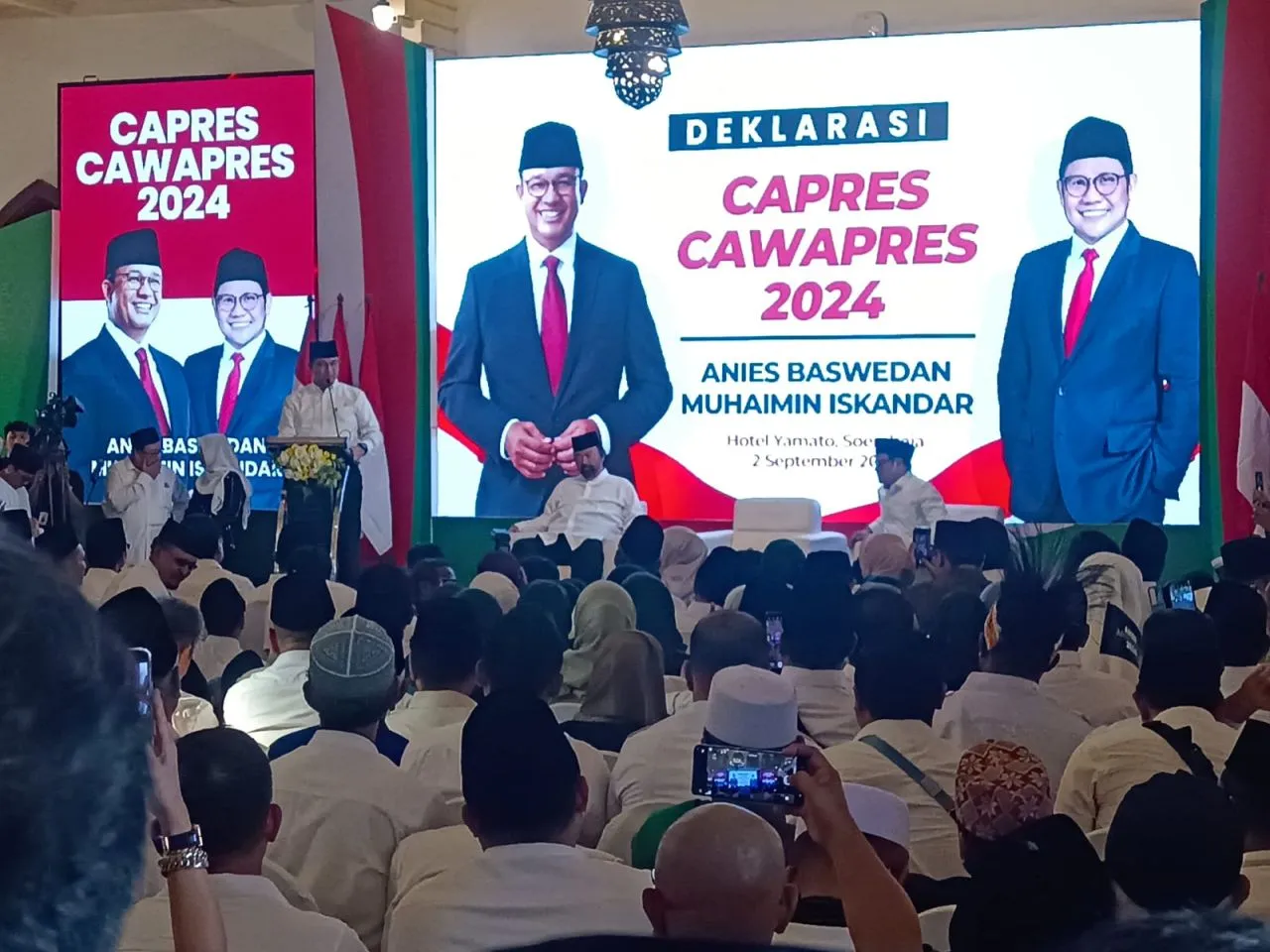 Ini Alasan Surya Paloh Sebut Pasangan Anies - Cak Imin Bagai Botol dan Tutupnya