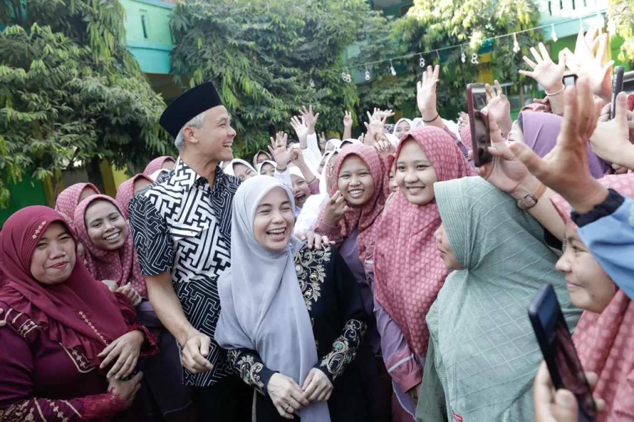 Santri Ponpes Nurul Islam Doakan Ganjar Jadi Presiden 2024